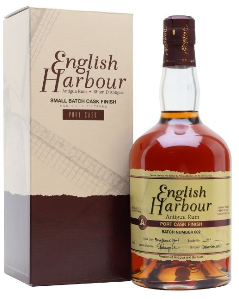 Image sur English Harbour Port Cask Finish Rum 46° 0.7L